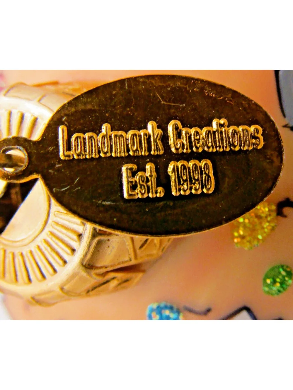 Michael Storrings for Landmark Creations Fanfare NYC Ornament with Tag and Box